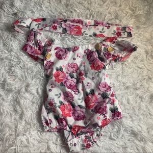 Floral Onesie